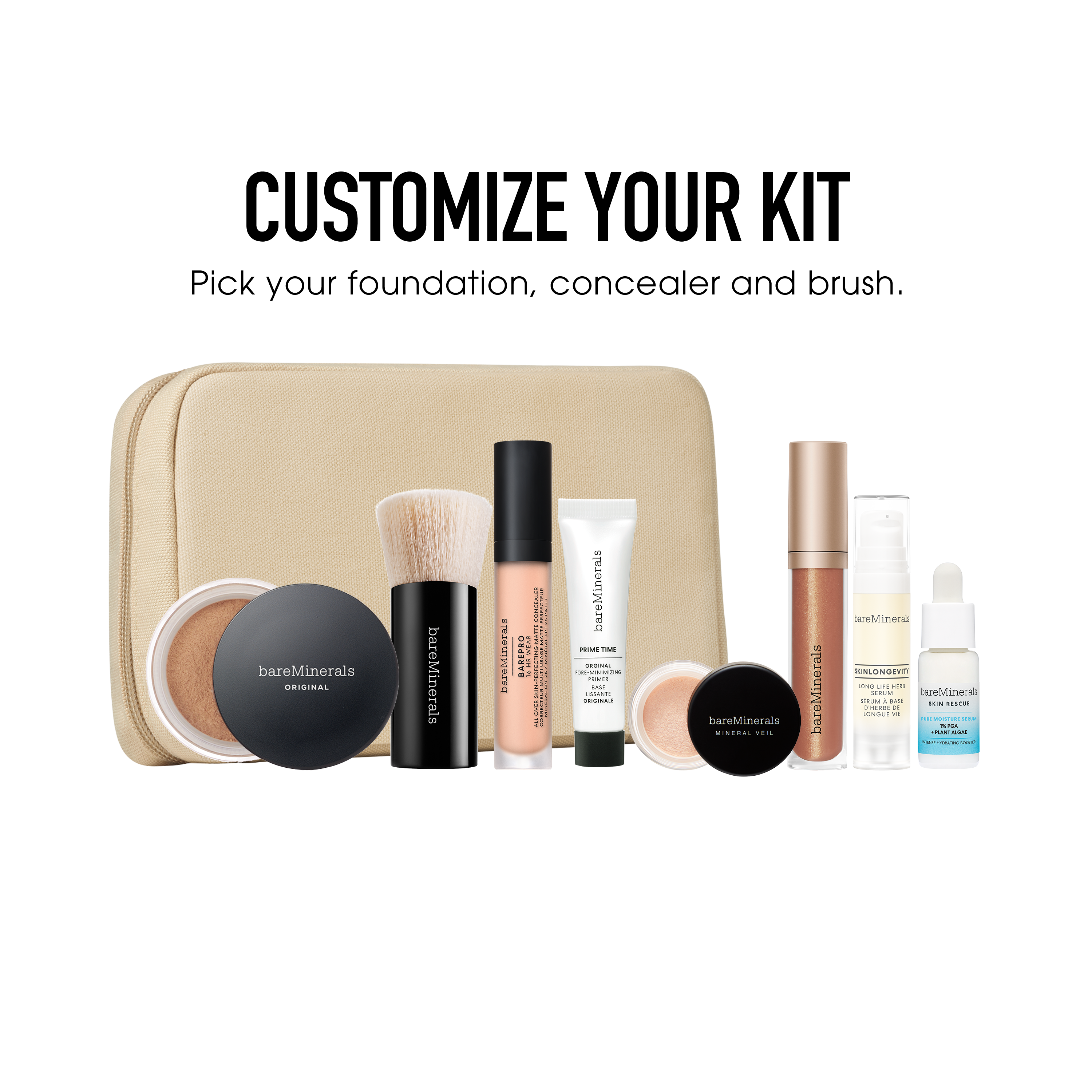 Your Time To Shine Customizable Makeup & Skincare Set view 2