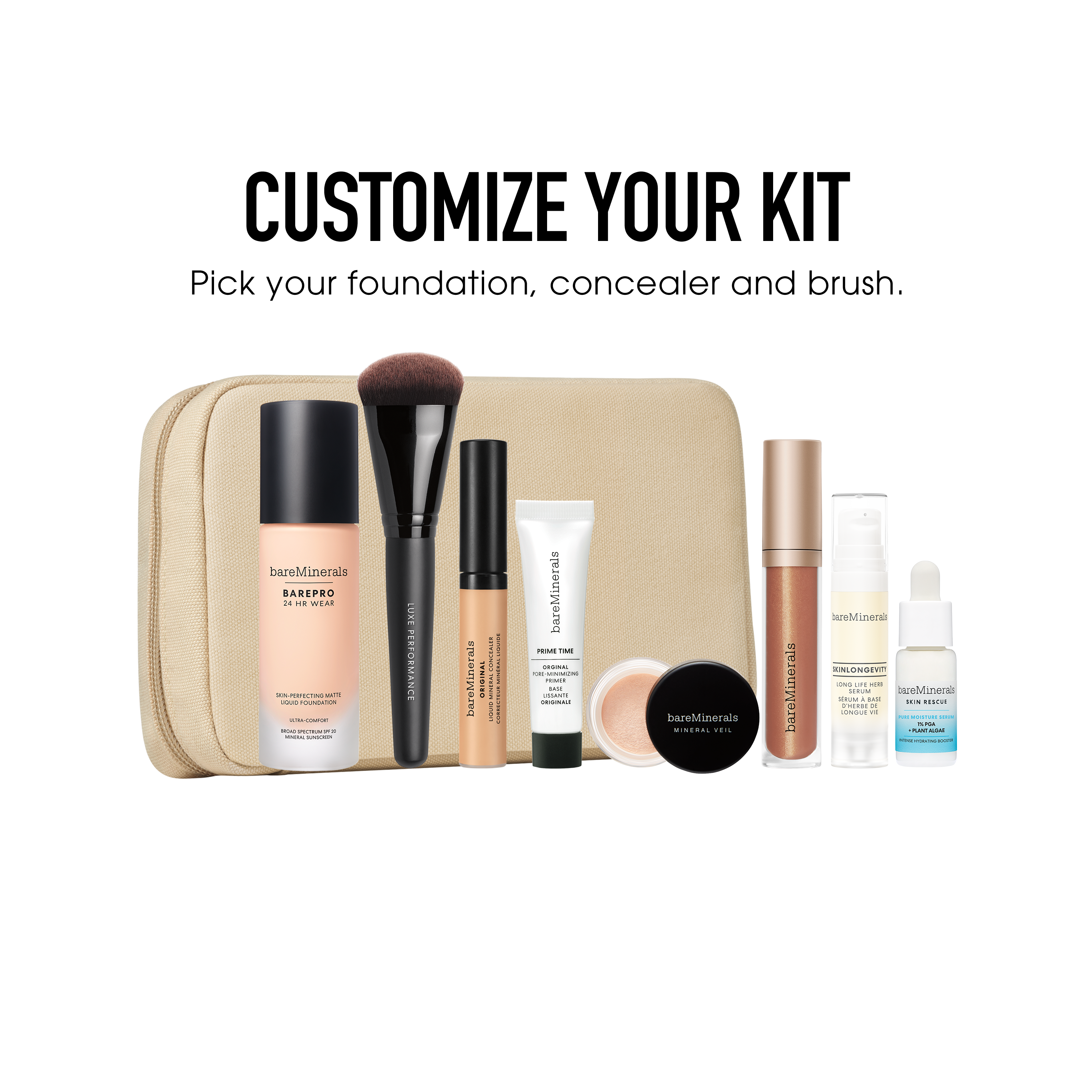 Your Time To Shine Customizable Makeup & Skincare Set view 1