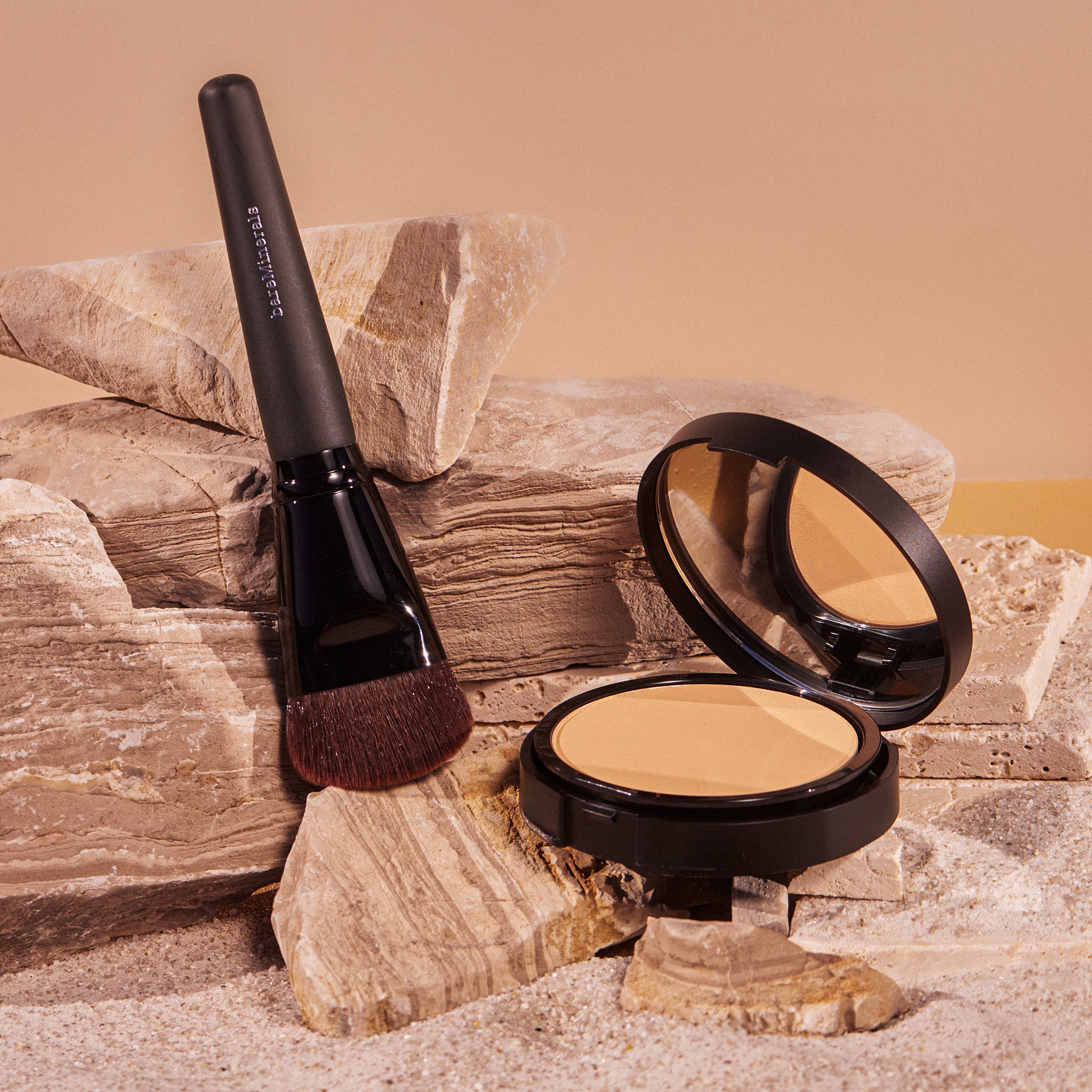 BAREPRO® 24HR Powder Foundation & Luxe Brush Bundle view 2