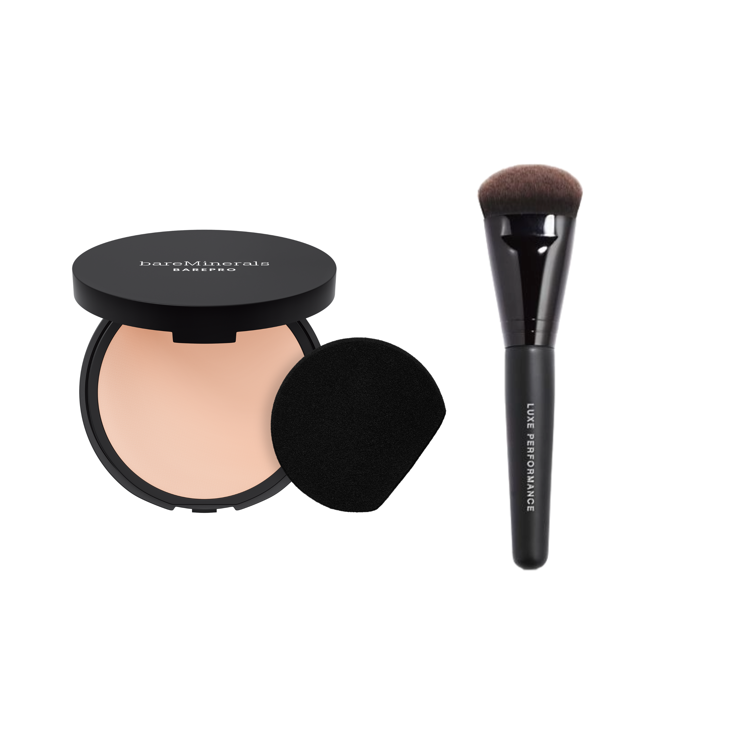 BAREPRO® 24HR Powder Foundation & Luxe Brush Bundle view 1